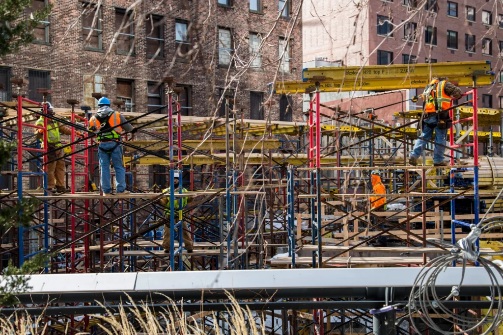 Scaffolding Shed NYC